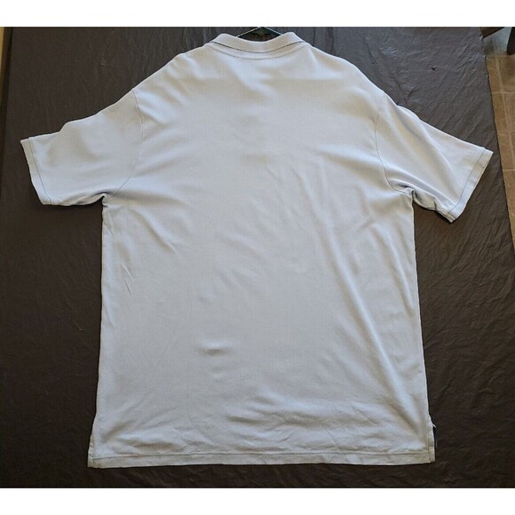 Mens Polo Shirt Xxl Short Sleeve Light Blue Collared U.S Polo 100% Cotton - Picture 2 of 9